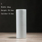 Vase en céramique design en cylindre style minimaliste