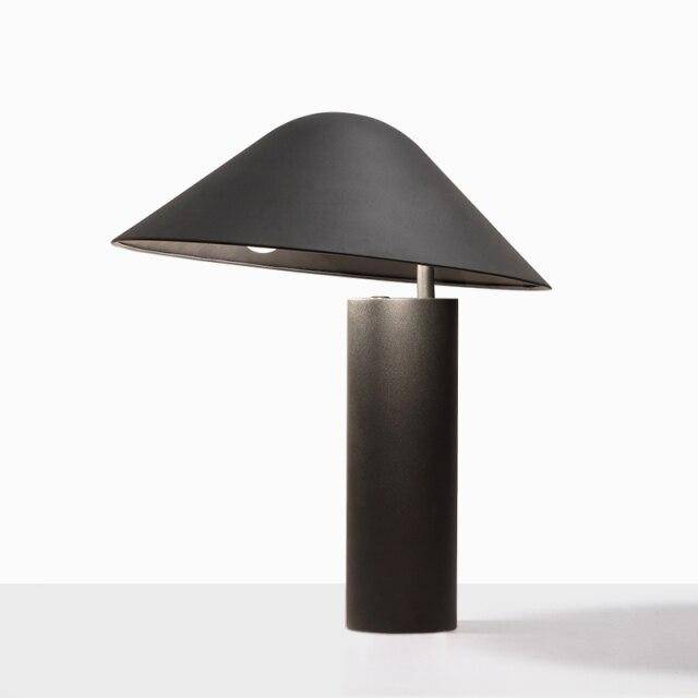 Black design bedside lamp Luxe