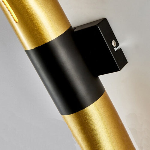 Applique murale à LED cylindrique doré Vera - vue 7 sur 8