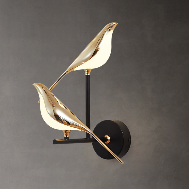 wall lamp Mirari modern sparrow-shaped LED wall lamp