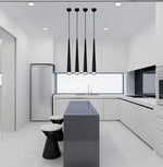 Suspension design LED en forme de cône (plusieurs couleurs)