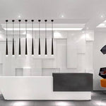 Suspension design LED en forme de cône (plusieurs couleurs)
