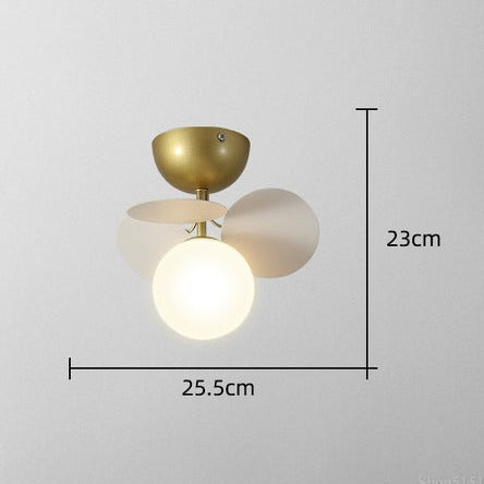 Plafonnier moderne LED coloré pour chambre d'enfant Estel