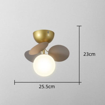 Plafonnier moderne LED coloré pour chambre d'enfant Estel