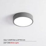 Plafonnier rond LED en plusieurs parties Botimi