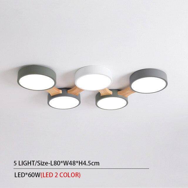 Plafonnier rond LED en plusieurs parties Botimi - vue 9 sur 13