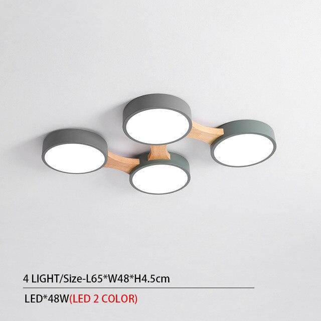 Plafonnier rond LED en plusieurs parties Botimi - vue 8 sur 13