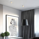 Spot design à LED cylindre en aluminium Loft