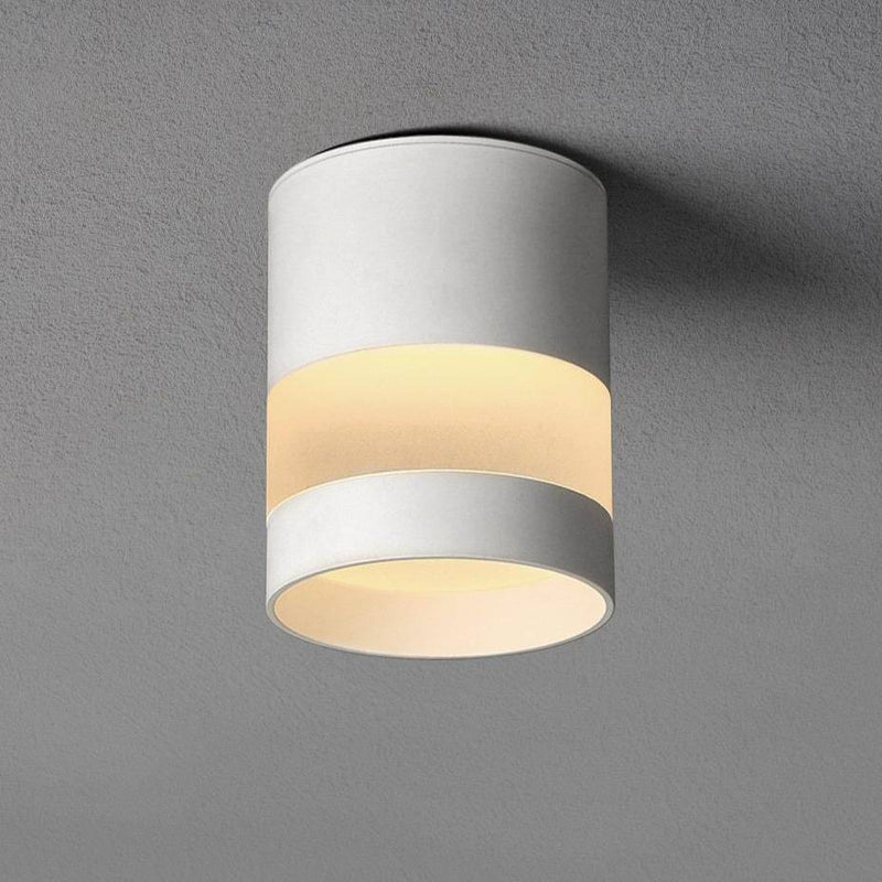Spot design à LED cylindre en aluminium Loft
