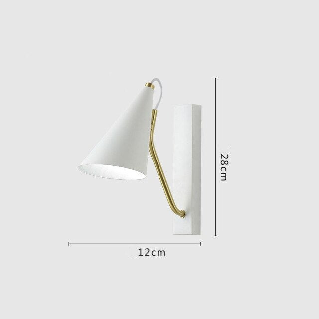 wall lamp modern LED wall lampshade conical Aina