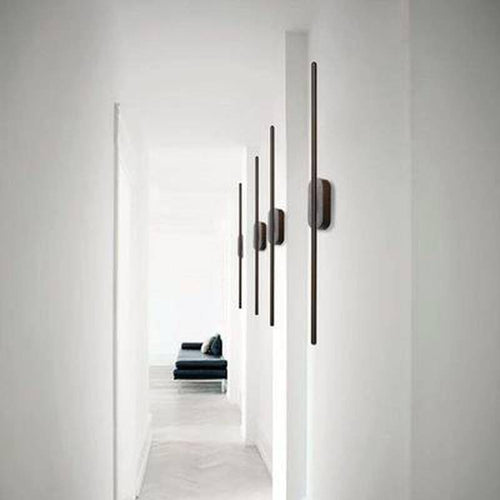Applique murale design LED avec long tube en aluminium Luxury - vue 3 sur 5