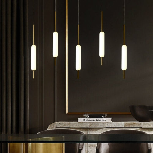 Lustre moderne avec plusieurs lumières suspendues Ritta - vue 6 sur 11