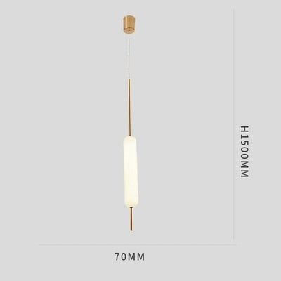 pendant light modern and minimalist gold metal luxury Ritta