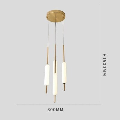Lustre moderne avec plusieurs lumières suspendues Ritta - vue 8 sur 11