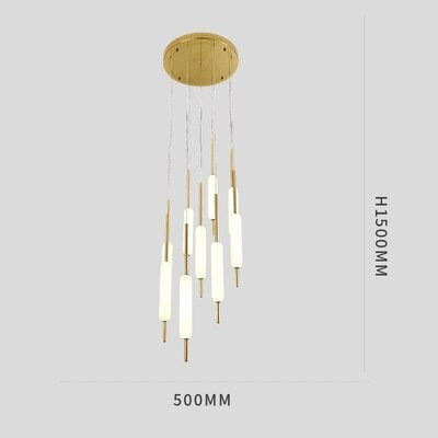 Lustre moderne avec plusieurs lumières suspendues Ritta - vue 9 sur 11