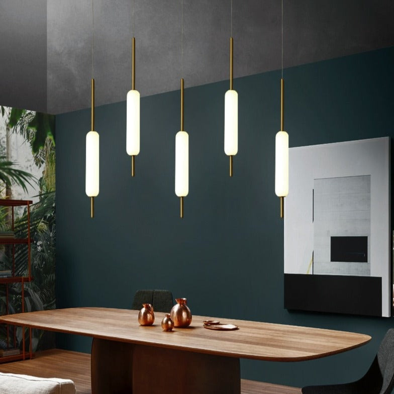 Modern chandelier with several hanging lights Ritta