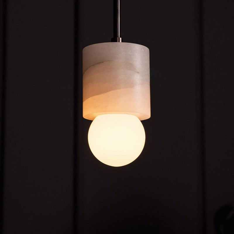 Lámpara de suspensión moderno en mármol Shella