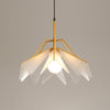 pendant light modern LED lampshade with triangular petals Andrea