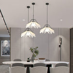 pendant light modern LED lampshade with triangular petals Andrea