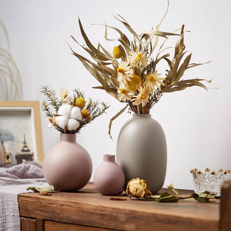 Vase design en céramique colorée Creative
