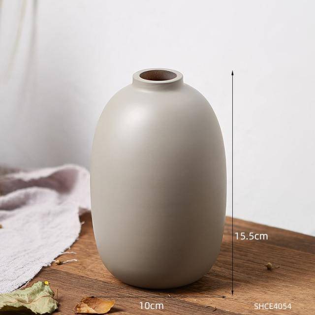 Vase design en céramique colorée Creative - vue 8 sur 10