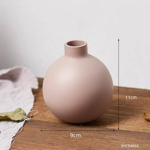 Vase design en céramique colorée Creative