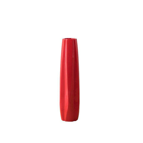 Vase design en céramique colorée style géométrique - vue 9 sur 8