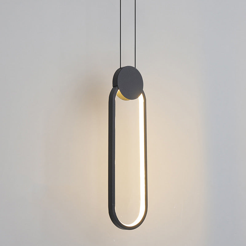 Suspension design LED minimaliste géométrique Oryna