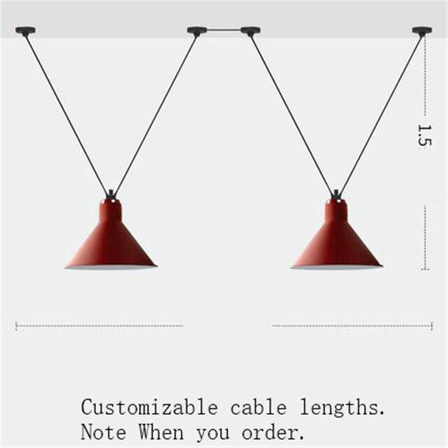 Lustre LED design avec plusieurs lampes suspendues Art - vue 7 sur 25