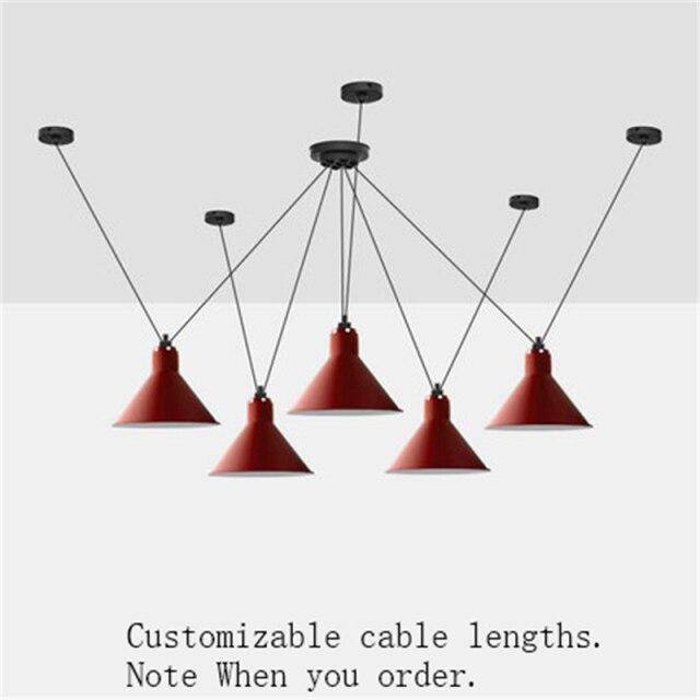 Lustre LED design avec plusieurs lampes suspendues Art - vue 19 sur 25