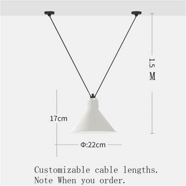 Lustre LED design avec plusieurs lampes suspendues Art