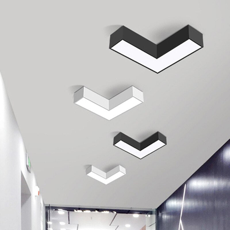 LED ceiling lamp right angle Arrow