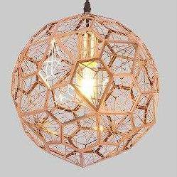 Suspension design à LED ronde à trous - vue 4 sur 4
