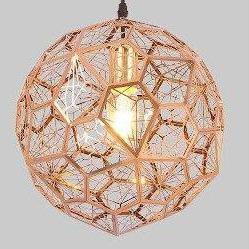 pendant light round LED design with holes