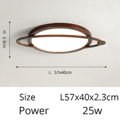 Plafonnier scandinave et rond avec design original Benilde