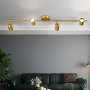 Spot design à LED en métal doré style Hallway