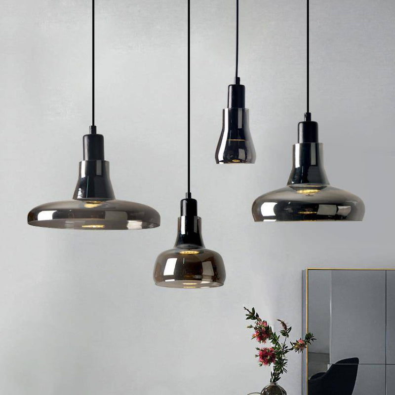 Suspension design en verre trempé Loft (plusieurs formes)