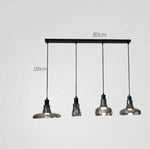 Suspension design en verre trempé Loft (plusieurs formes)