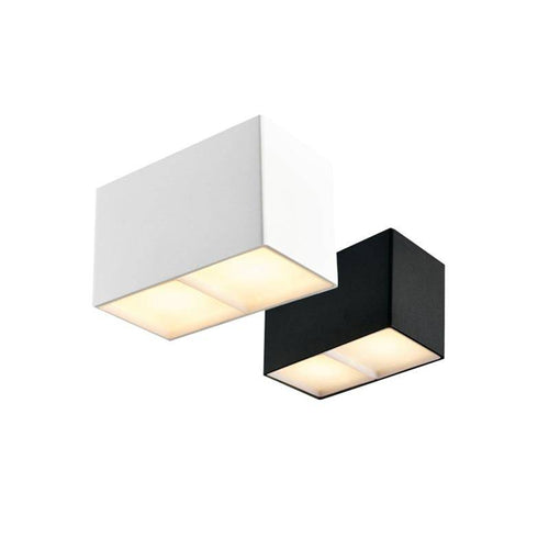 Spot design LED carré ou rectangle Loft - vue 5 sur 7