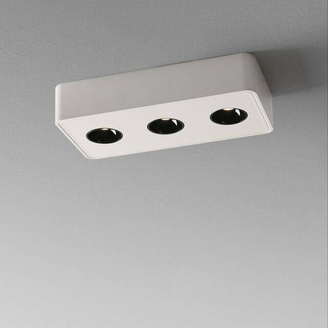 Spot rectangulaire moderne LED double Light