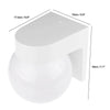 Applique murale extérieur boule LED Gate