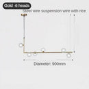 Suspension design LED allongée en métal Kitchen