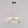 Suspension design dorée LED avec anneau en verre Luxury