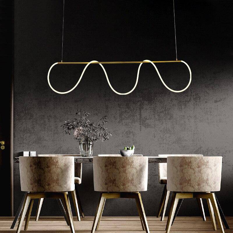 Design LED chandelier with Shadow lighting strip