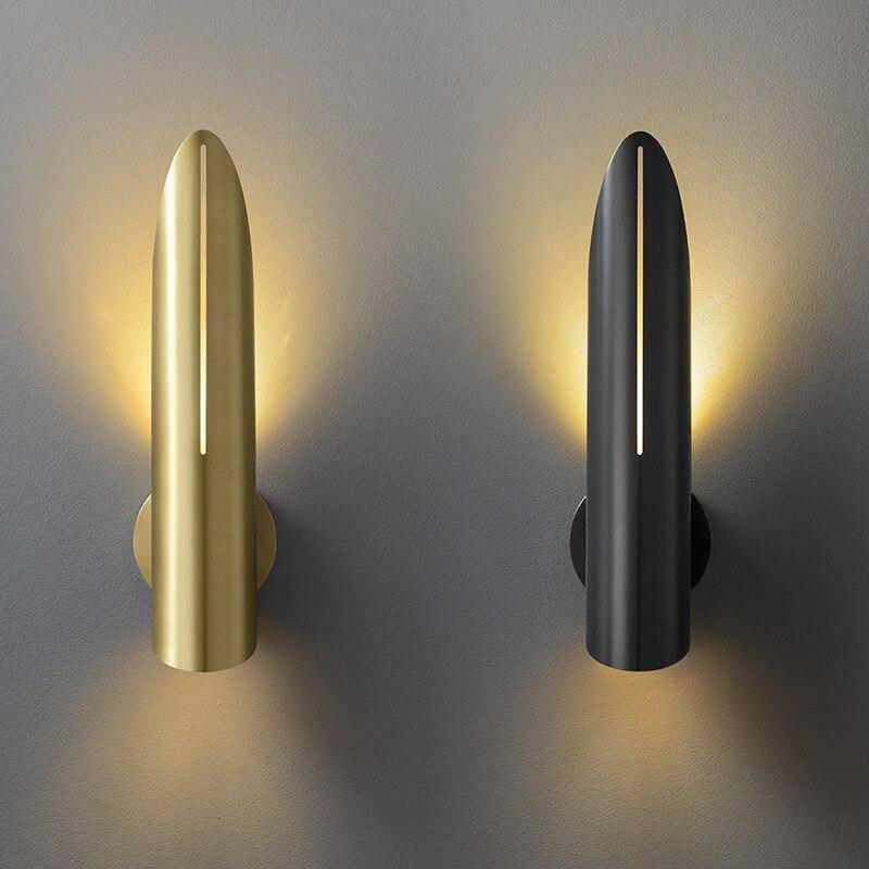 wall lamp LED wall design gold finish luxury