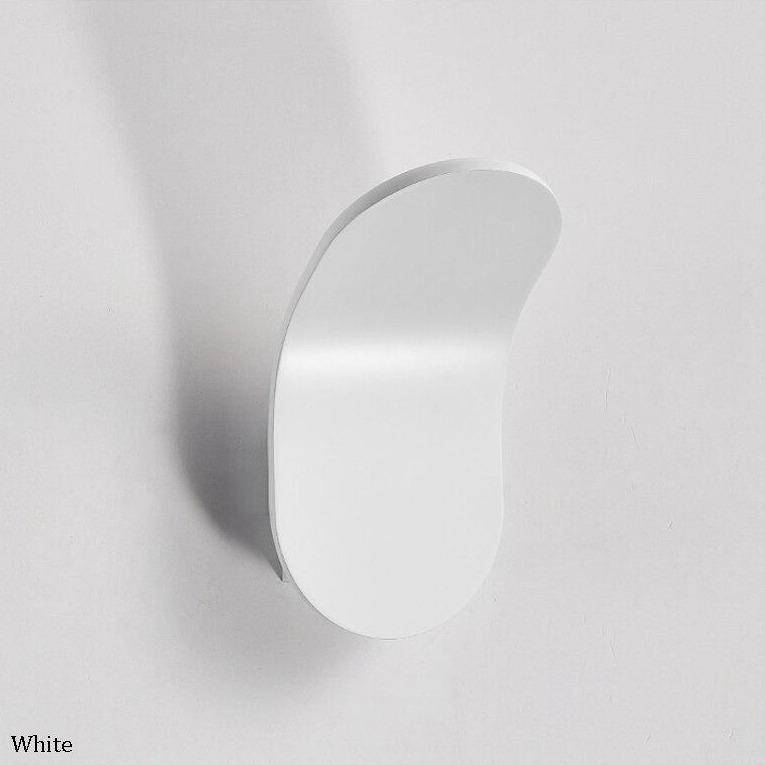 wall lamp LED wall design with lampshade curved metal Wake style