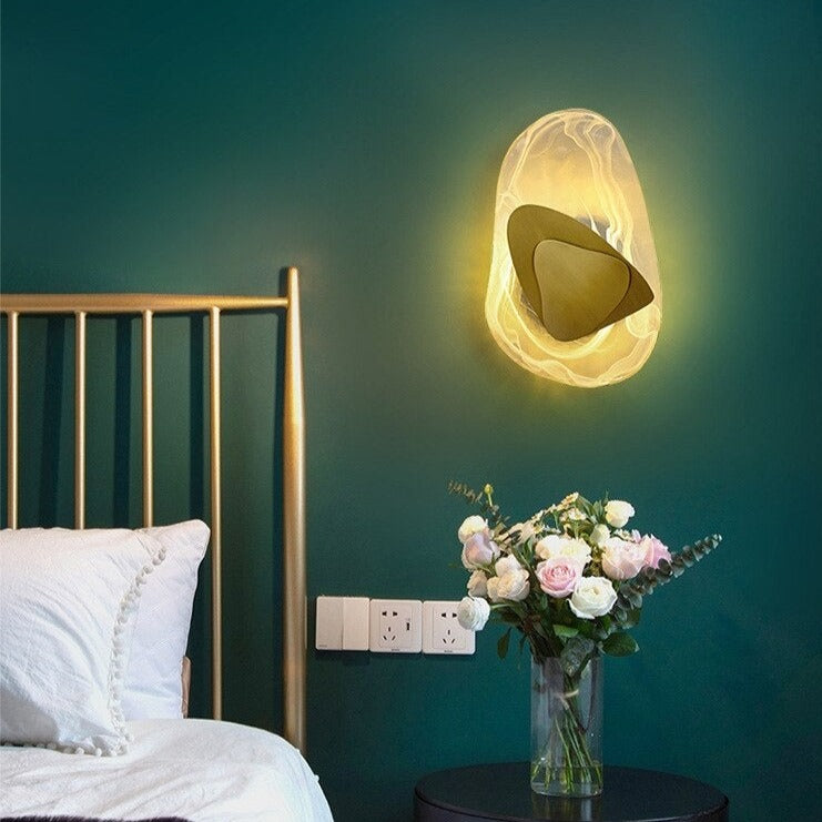 wall lamp modern LED gemstone style Azahara