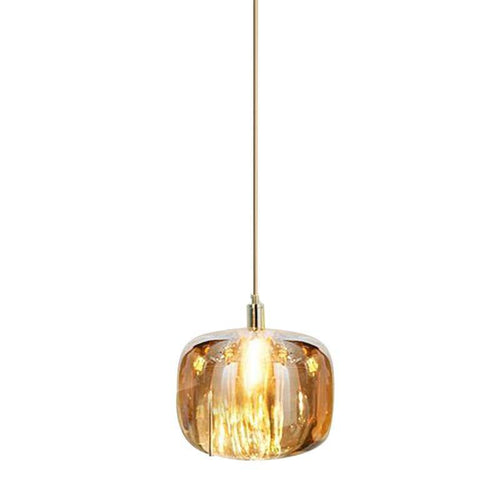 Suspension design à LED avec abat-jour en verre Creative - vue 7 sur 17