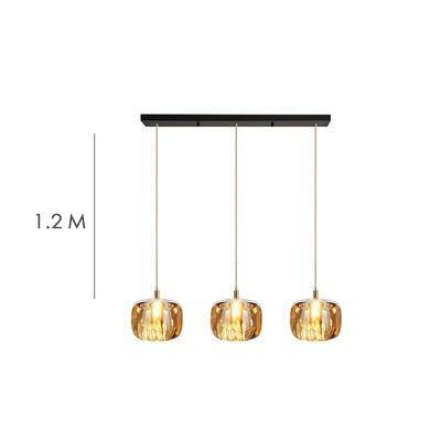 Suspension design à LED avec abat-jour en verre Creative - vue 18 sur 17