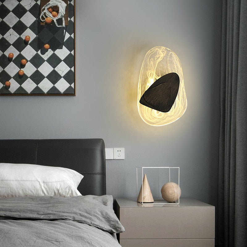 wall lamp modern LED gemstone style Azahara